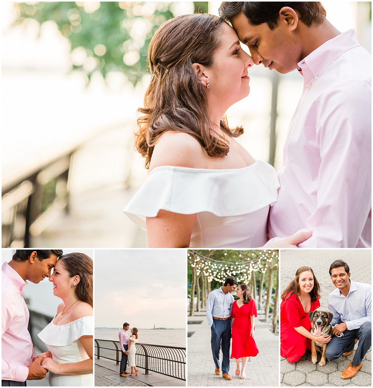 Battery Park City Engagement Session with Lauren Kearns Photography